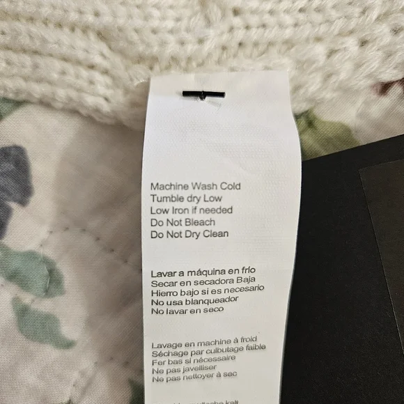 Fabletics Ivory Cable-Knit Scarf, Soft, One Size, Fisherman - Picture 7 of 7